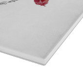 ガラスパーソナライズされたカッティングボーホディアバックヘッドブロ カッティングボード (角)