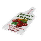 ガラスパーソナライズされたキッチン カッティングボード (角)