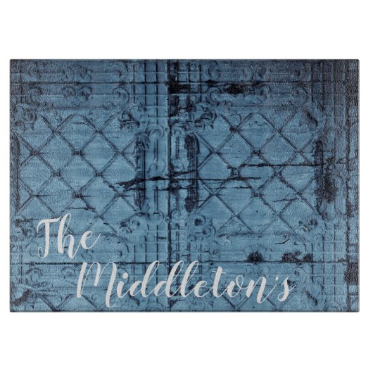 ガラスパーソナライズされた切断用ス素朴ズパネルセイリン カッティングボード (正面)