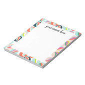 ガラスパーソナライズされた大理石メモ帳 ノートパッド (回転)