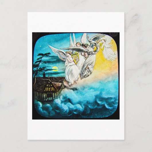 ガラスビクトリアン魔法ランタンスライドメイクイーン ポストカード (正面)