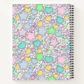 ガラスビーズ、ジュエリー ノートブック (裏面)