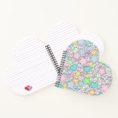 ガラスビーズ、ジュエリー ノートブック (内部)