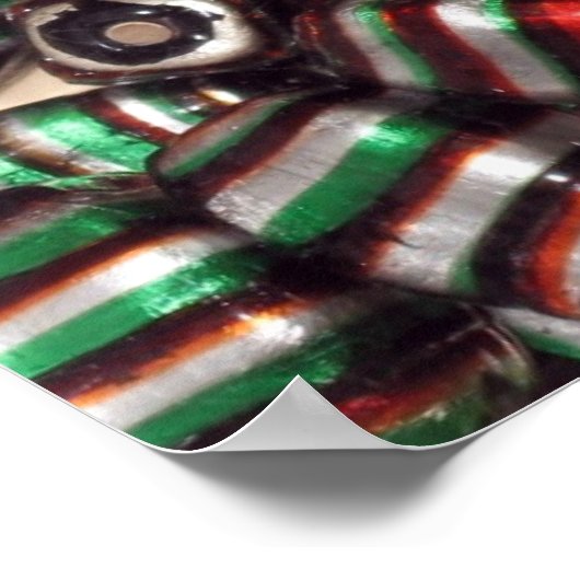 ガラスビーズ ポスター (角)