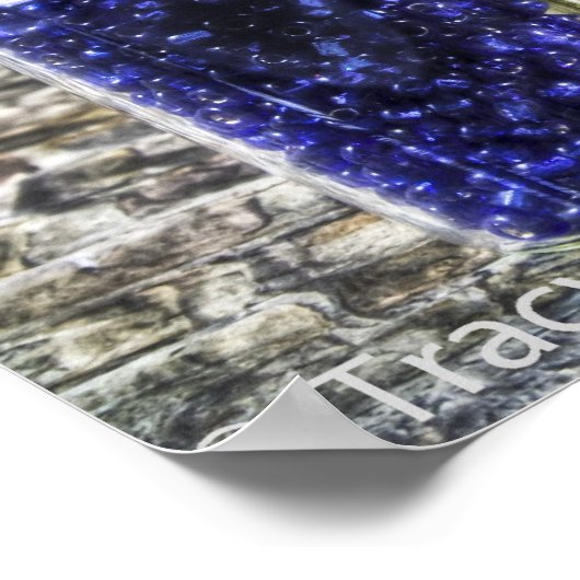 ガラスビーズ ポスター (角)