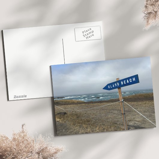 ガラスビーチはがき |フォートブラッグ、メンドシーノ ポストカード