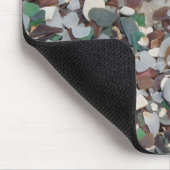 ガラスビーチ-バミューダ島の海ガラス マウスパッド (コーナー)