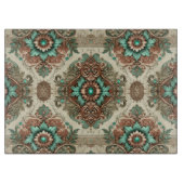 ガラスファンシー伝統的 カッティングボード (正面)