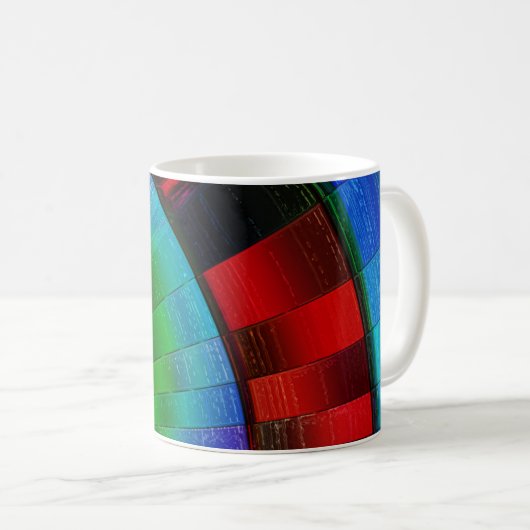 ガラスファン コーヒーマグカップ (正面右)