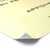 ガラスフェイク金ゴールドメイクアップ目まぶし価格 ポスター (角)