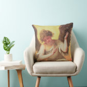 ガラスフラスコを握る天使 クッション (椅子)