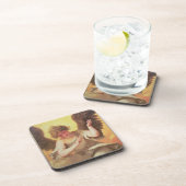 ガラスフラスコを握る天使 コースター (右側)