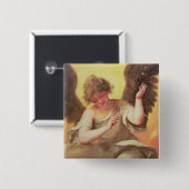 ガラスフラスコを握る天使 缶バッジ (正面&裏面)