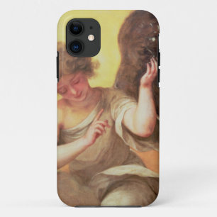 ガラスフラスコを握る天使 iPhone 11 ケース