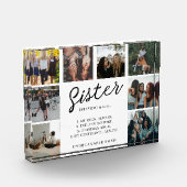 ガラスブロック内の写真定義 フォトブロック (左)