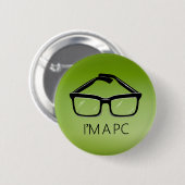 ガラスボタン 缶バッジ (正面&裏面)