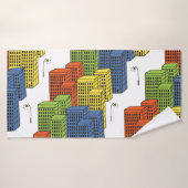 ガラスボトル、抽象芸術パターンデザイン。 バスタオル (バスタオル)
