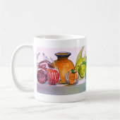 ガラスマグの虹 コーヒーマグカップ (左)