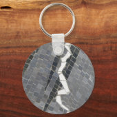 ガラスモザイクキーチェーン キーホルダー (正面)