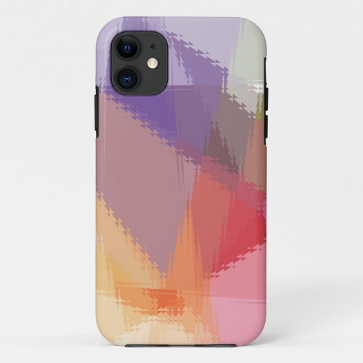 ガラスモザイクモダン幾何模様 Case-Mate iPhoneケース (裏面)