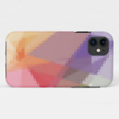 ガラスモザイクモダン幾何模様 Case-Mate iPhoneケース (裏面(横))