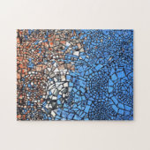 ガラスモザイク抽象芸術 ジグソーパズル (横)