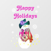 ガラスモダン装飾窓貼り用可愛い ウィンドウサイン (シート)