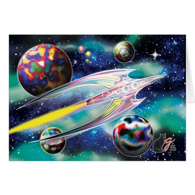 ガラスロケット (正面横)