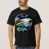 ガラスロケット Tシャツ (正面)