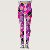 ガラス上のモザイク10 レギンス (正面)