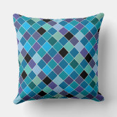 ガラス上のモザイク11 クッション (裏面)