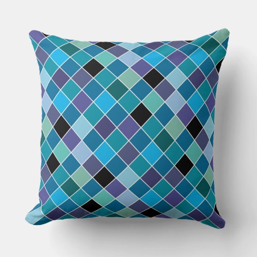 ガラス上のモザイク11 クッション (正面)