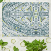 ガラス下の藻類 キッチンタオル (折り畳み)