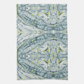 ガラス下の藻類 キッチンタオル (縦)