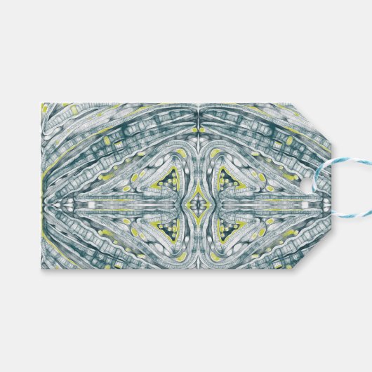 ガラス下の藻類 ギフトタグ (正面(横))