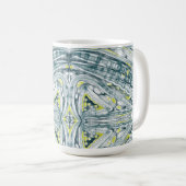 ガラス下の藻類 コーヒーマグカップ (正面右)