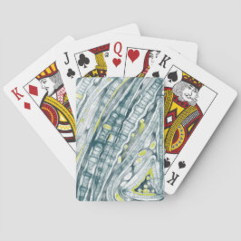 ガラス下の藻類 トランプ