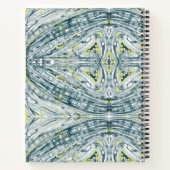 ガラス下の藻類 ノートブック (裏面)