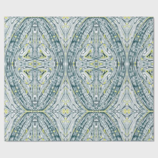 ガラス下の藻類 ラッピングペーパー (フラット)