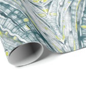 ガラス下の藻類 ラッピングペーパー (ロールコーナー)