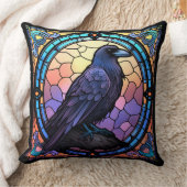 ガラス不気味張りのステンドグラス クッション (ブランケット)