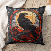 ガラス不気味張りのステンドグラス クッション (ブランケット)