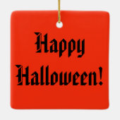 ガラス不気味張りのステンドグラス セラミックオーナメント (裏面)