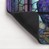 ガラス不気味張りのステンドグラス マウスパッド (コーナー)