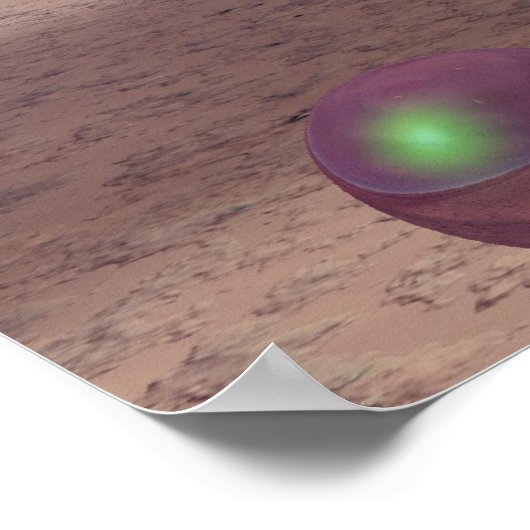 ガラス与えに ポスター (角)