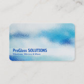 ガラス会社ガラス工芸品 名刺 (正面)