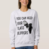 ガラス保のタップ・ダンサー スウェットシャツ (正面)