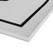 ガラス切り板タイガーアゲハチョウ カッティングボード (角)