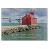 ガラス切りBD. "STURGEON BAY CANAL PT カッティングボード (正面)