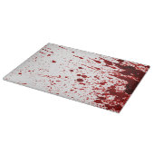 ガラス切削血（ばちゃばちゃ）跳ねるヴァンパイアゴシック恐怖 カッティングボード (角)